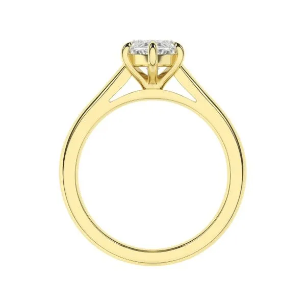Mounted Solitaire Diamond Ring Image 3 Moore Jewelers Laredo, TX