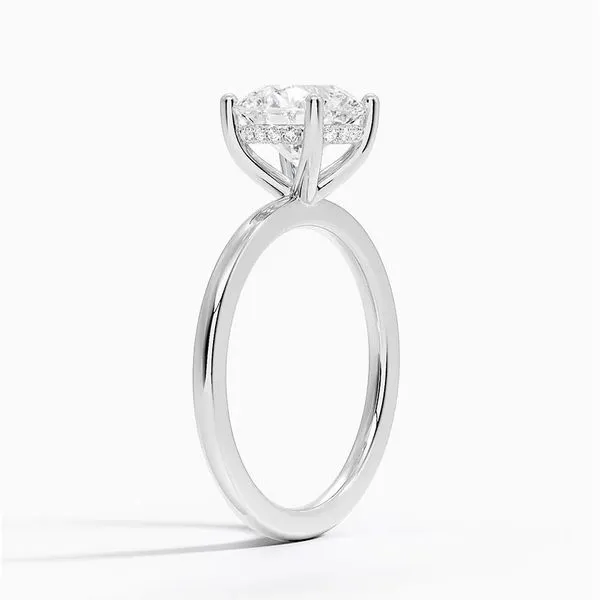 Mounted Solitaire Diamond Ring Image 2 Moore Jewelers Laredo, TX