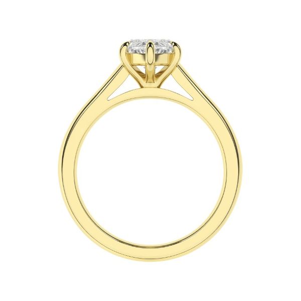 Mounted Solitaire Diamond Ring Image 3 Moore Jewelers Laredo, TX