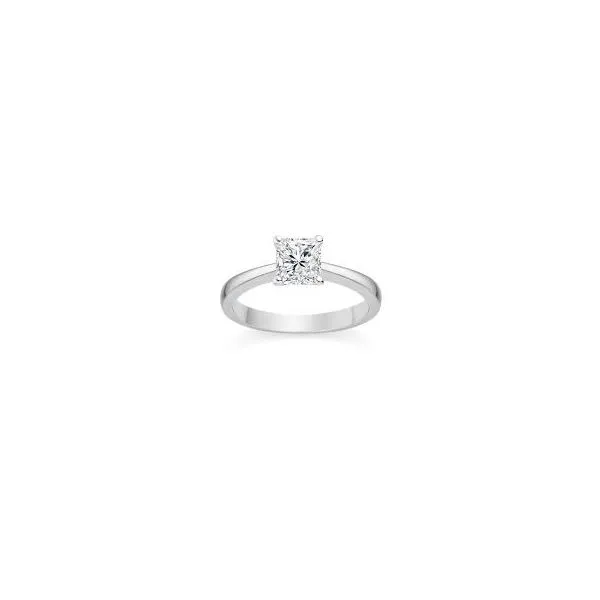 Princess Cut Diamond Solitaire Ring Moore Jewelers Laredo, TX