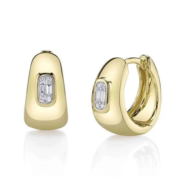 Diamond Hoop Earrings Moore Jewelers Laredo, TX