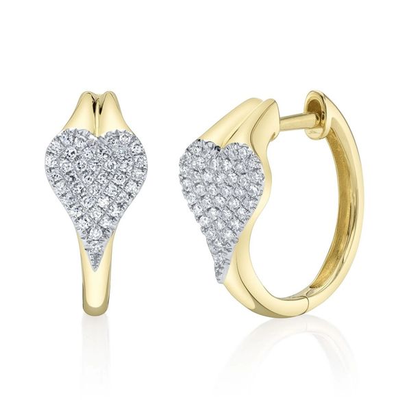 Diamond Hoop Earrings Moore Jewelers Laredo, TX