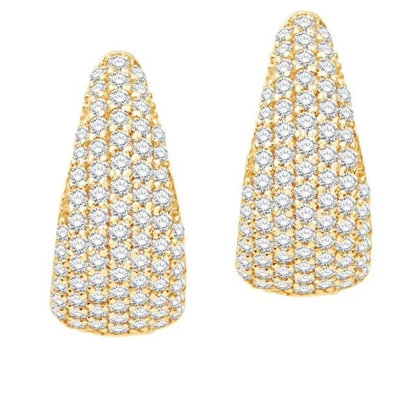 Diamond Hoop Earrings Moore Jewelers Laredo, TX