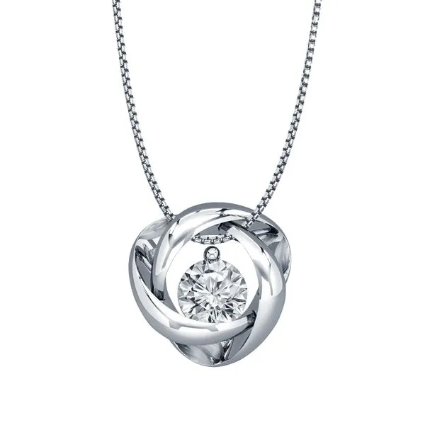14 Karat Free Form Circle Pendant Moore Jewelers Laredo, TX