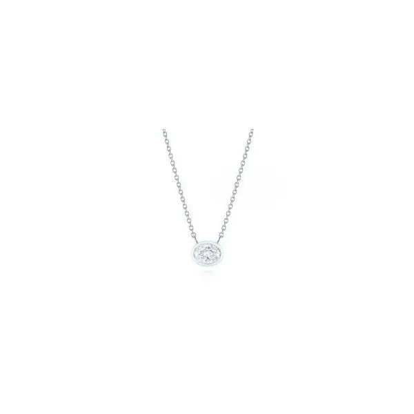 White 18 Karat Necklace Moore Jewelers Laredo, TX