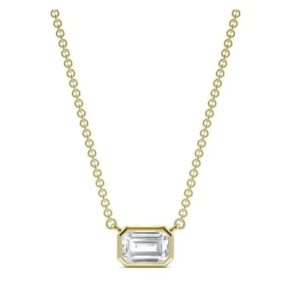 14K Yellow Gold Diamond Necklace Moore Jewelers Laredo, TX