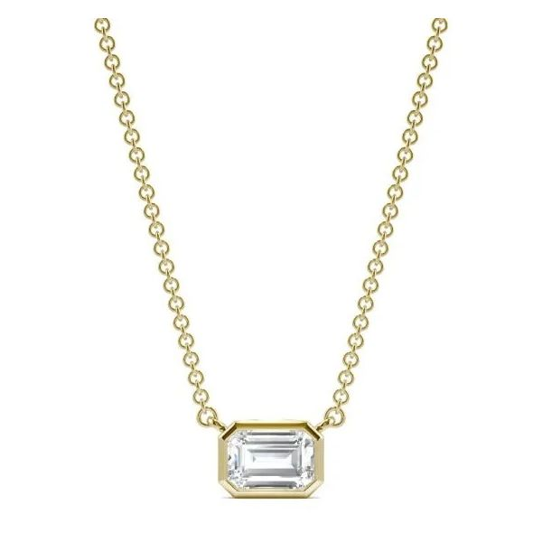 14K Yellow Gold Diamond Necklace Moore Jewelers Laredo, TX