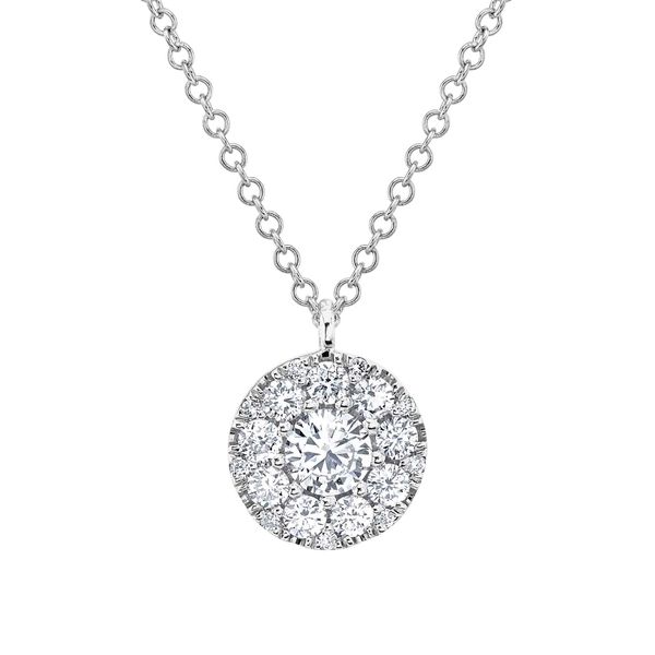 14K White Gold Diamond Fashion Necklace Moore Jewelers Laredo, TX