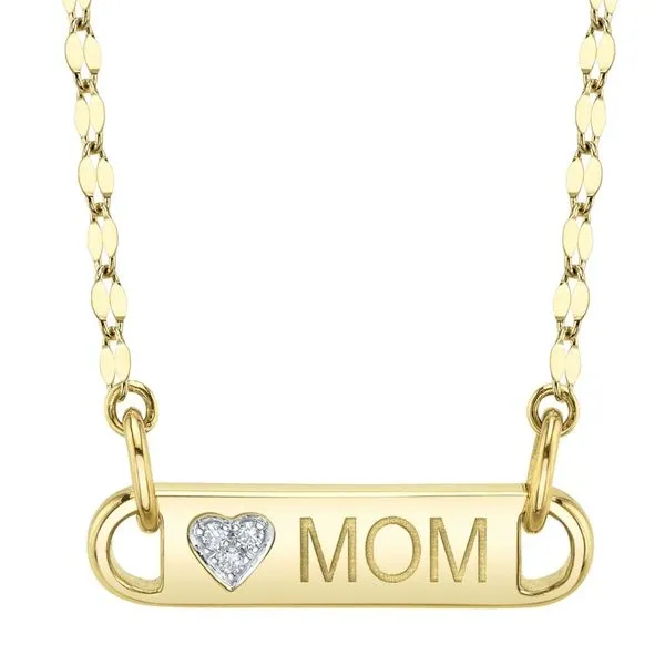 14K Yellow Gold Bar 