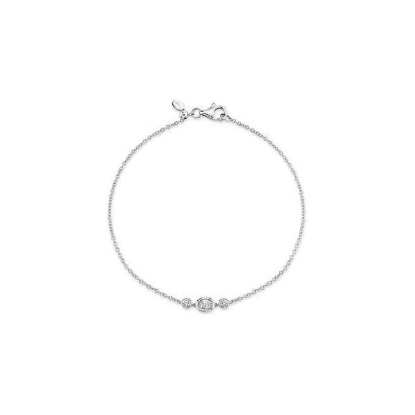 White 14 Karat Adjustable Bracelet Moore Jewelers Laredo, TX
