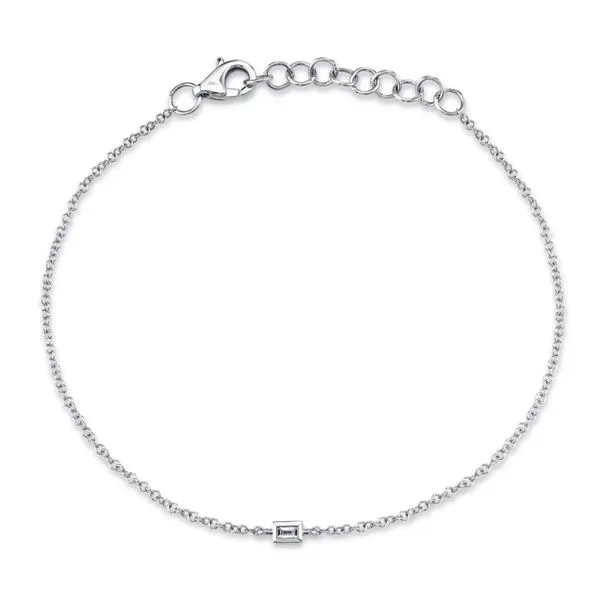 14K White Gold Diamond Fashion Bracelet Moore Jewelers Laredo, TX