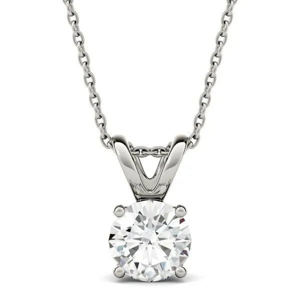 14K White Gold Diamond Pendant Moore Jewelers Laredo, TX