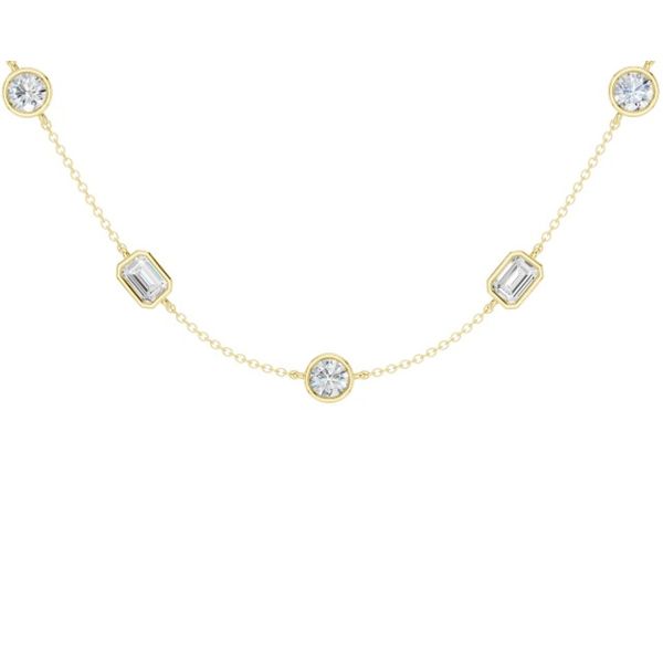 LABGROWN Diamond Pendant Image 2 Moore Jewelers Laredo, TX