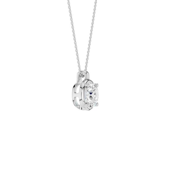 LABGROWN Diamond Pendant Image 2 Moore Jewelers Laredo, TX