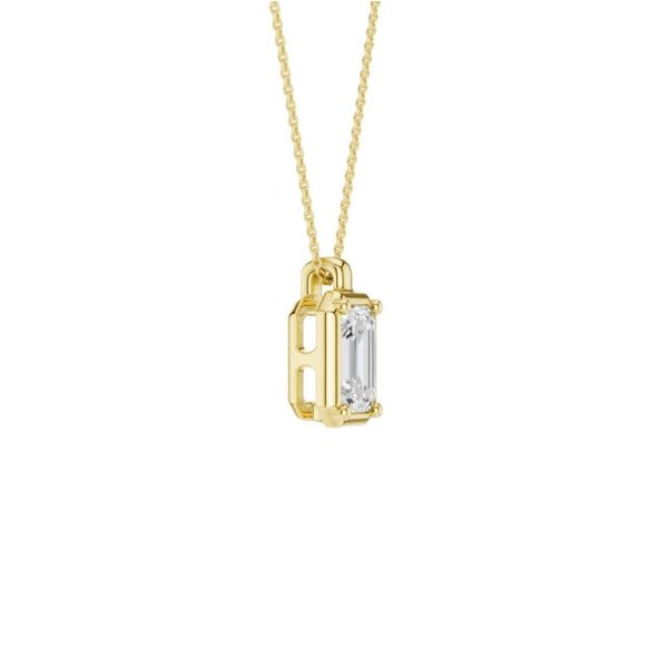 LABGROWN Diamond Pendant Image 2 Moore Jewelers Laredo, TX