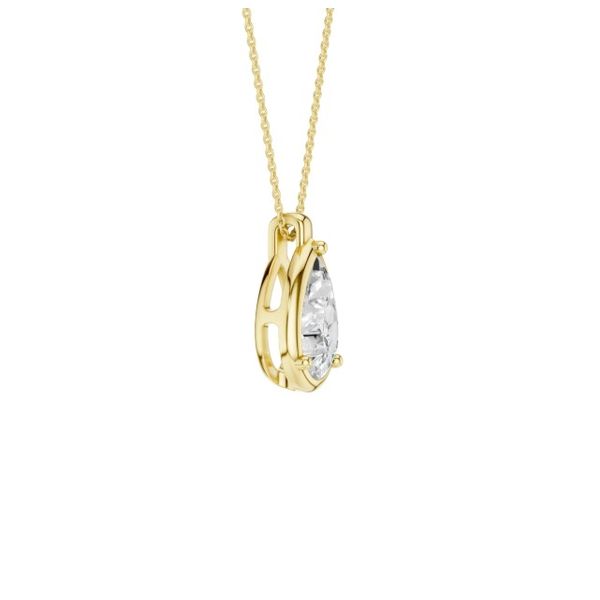 LABGROWN Diamond Pendant Image 2 Moore Jewelers Laredo, TX