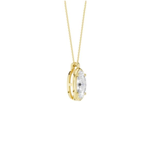 LABGROWN Diamond Pendant Image 2 Moore Jewelers Laredo, TX