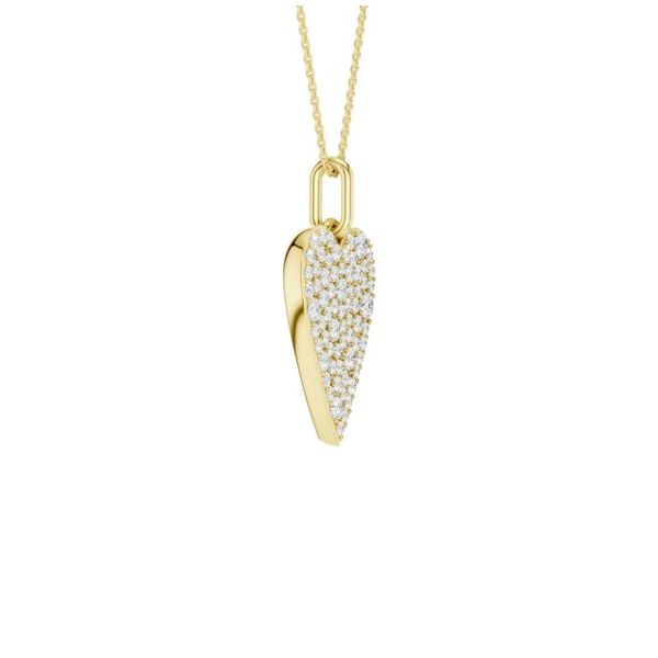 LABGROWN Diamond Pendant Image 2 Moore Jewelers Laredo, TX