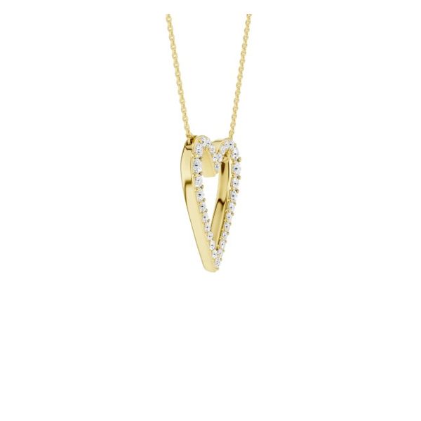 LABGROWN Diamond Pendant Image 2 Moore Jewelers Laredo, TX