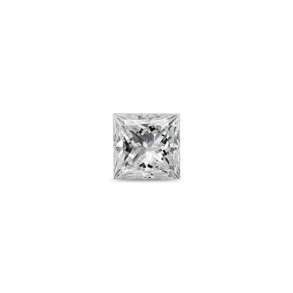 One 1.08Ct Princess F VVS1 Lab Grown Diamond Moore Jewelers Laredo, TX