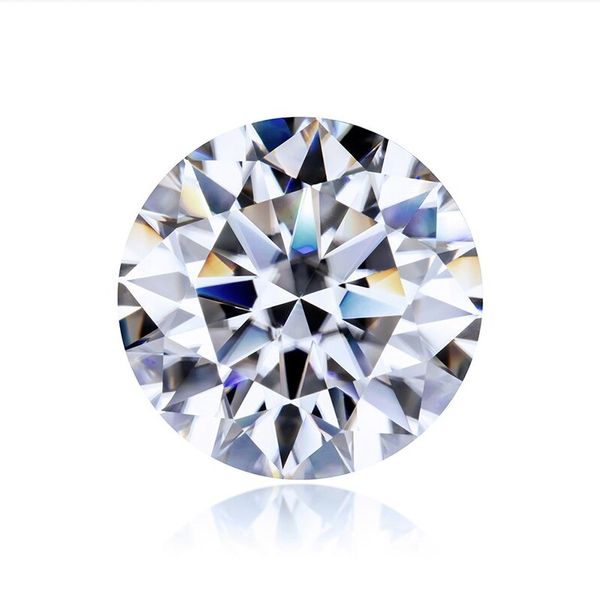 One 4.09Ct Round F, VS2 Lab Grown Diamond Moore Jewelers Laredo, TX