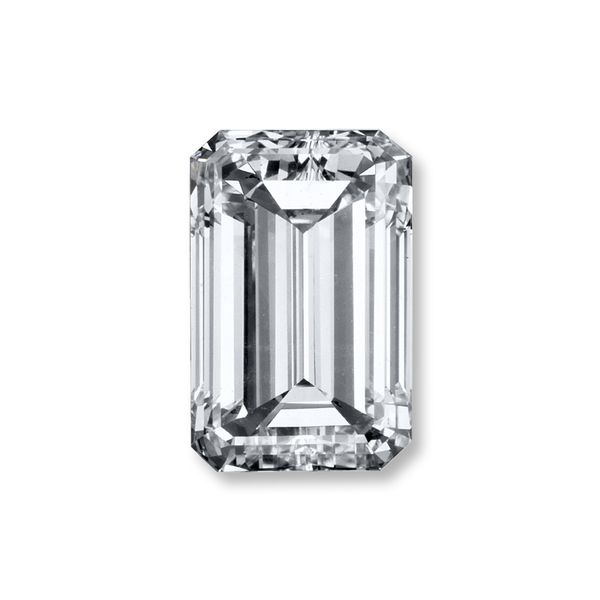 One 5.02Ct Emerald Cut F, VS2 Lab Grown Diamond Moore Jewelers Laredo, TX