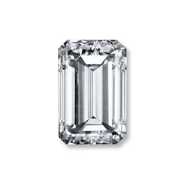 One 2.58Ct Emerald Cut E, VS1 Lab Grown Diamond Moore Jewelers Laredo, TX