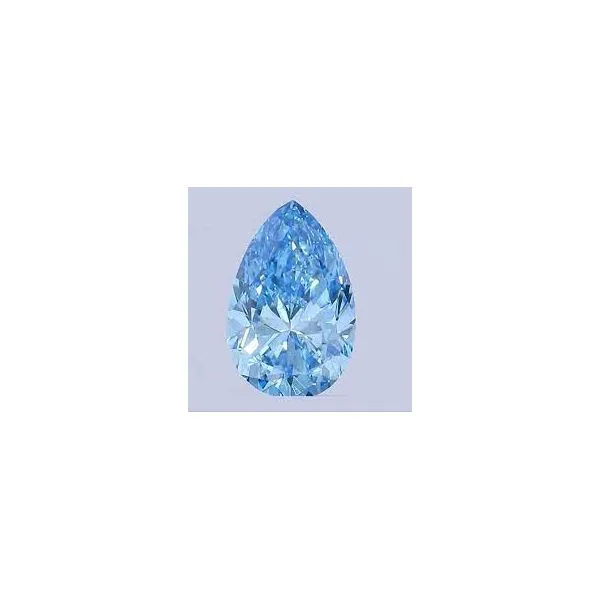 One 2.03Ct Pear Fancy Vivid Blue, VVS2 Lab Grown Diamond Moore Jewelers Laredo, TX