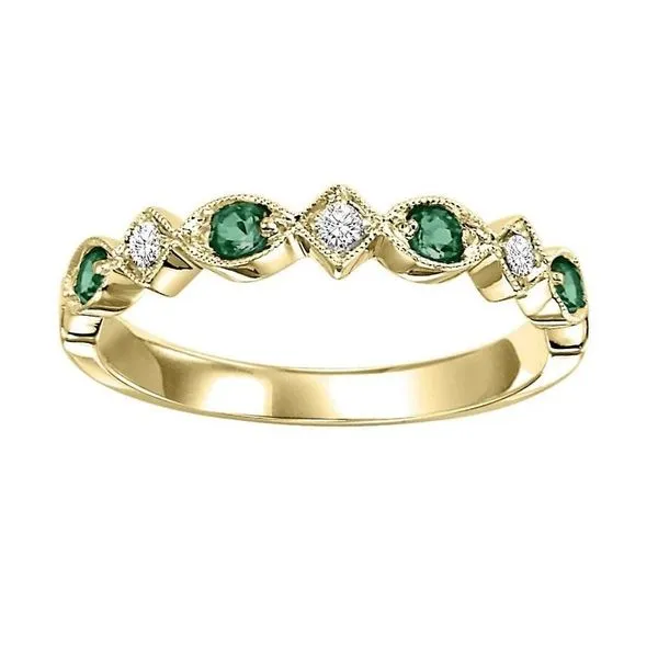 10K Yellow Gold Stackable Fashion Ring Moore Jewelers Laredo, TX
