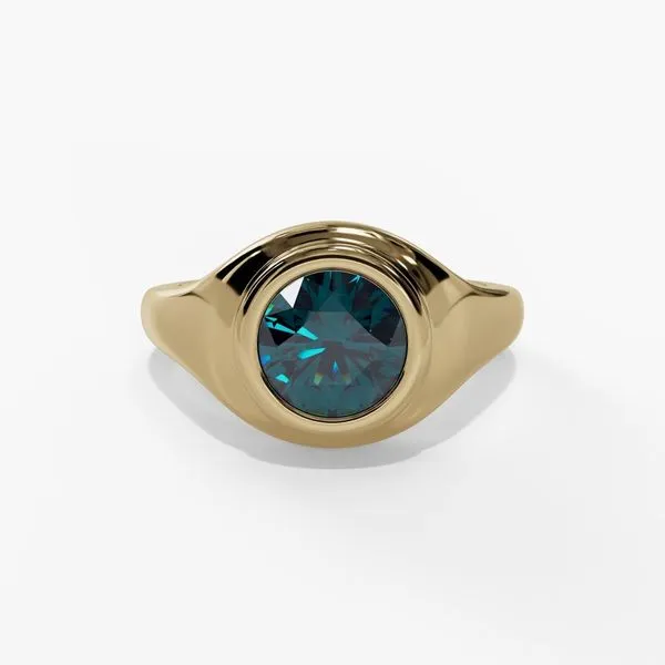 10K Yellow Gold Bezel Birthstone Ring Moore Jewelers Laredo, TX