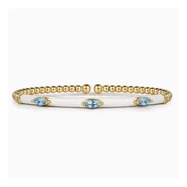 14K Yellow Gold Bujukan Cuff Bracelet Moore Jewelers Laredo, TX