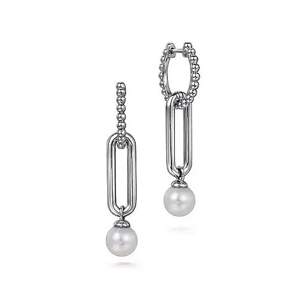 Sterling Silver Pearl Drop Earrings Moore Jewelers Laredo, TX