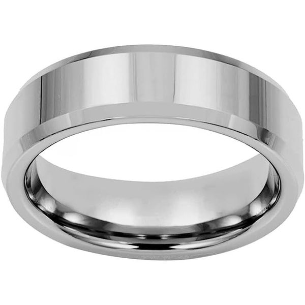 Men's Tungsten Wedding Band Moore Jewelers Laredo, TX