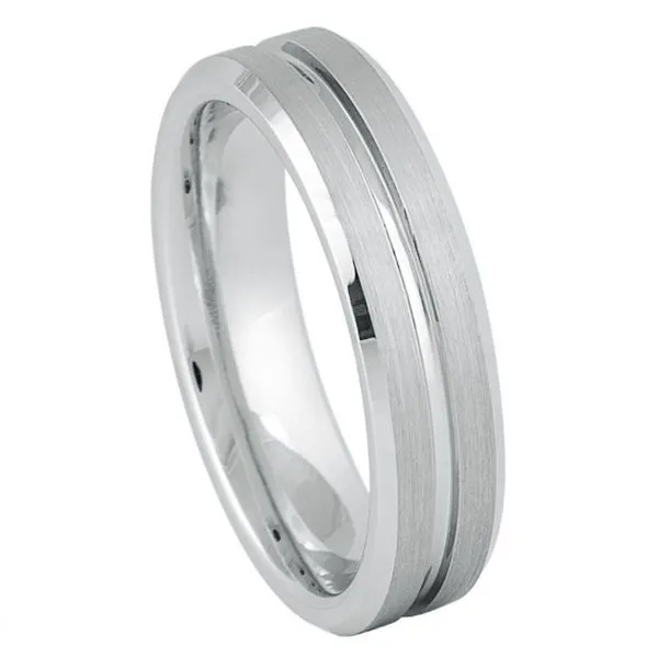Tungsten Wedding Band Moore Jewelers Laredo, TX