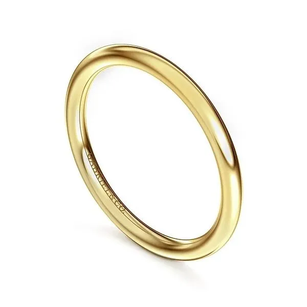 14K Yellow Gold Polished Wedding Band Moore Jewelers Laredo, TX