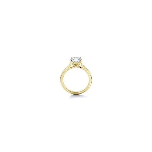14K Yellow Gold Solitaire Mounting Moore Jewelers Laredo, TX