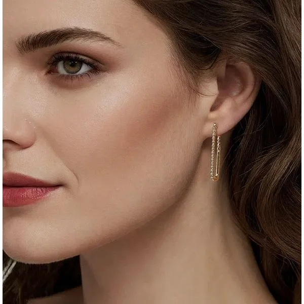 14K Yellow Gold Beaded Earrings Image 2 Moore Jewelers Laredo, TX