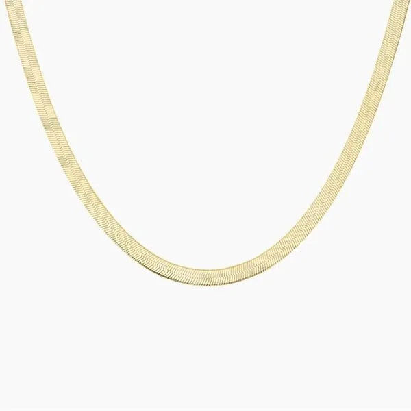 10K Yellow Gold Herringbone Chain Moore Jewelers Laredo, TX
