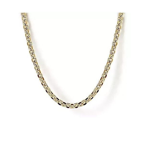 14K Yellow Gold Satin Wheat Chain Moore Jewelers Laredo, TX
