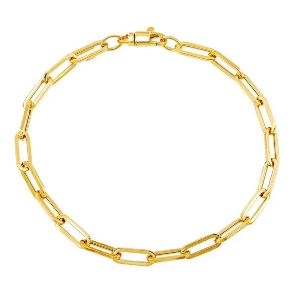 14K Yellow Gold Diamond Cut Solid Rope Chain, 18in. Image 2 Moore Jewelers Laredo, TX