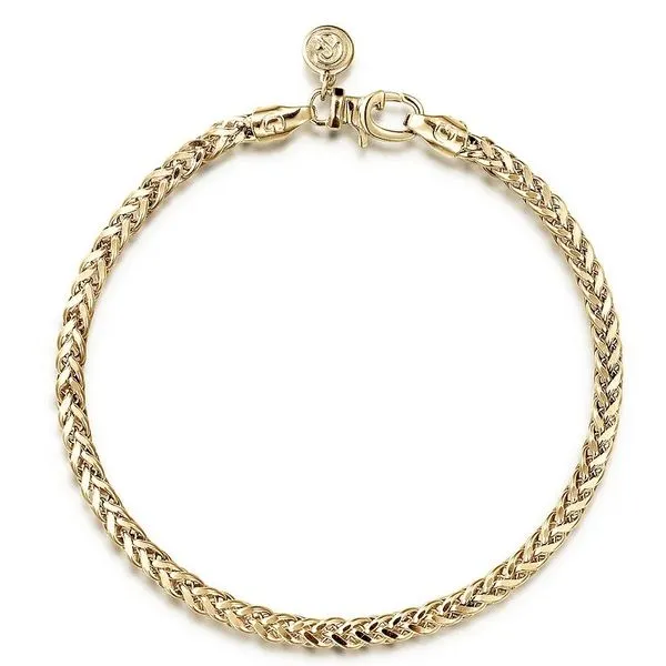 14K Yellow Gold Wheat Chain Bracelet Moore Jewelers Laredo, TX