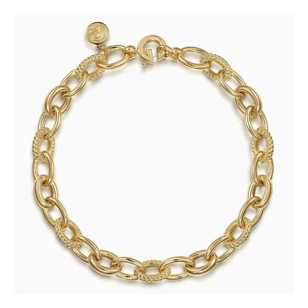 14K Gold Bujukan Link Bracelet Moore Jewelers Laredo, TX