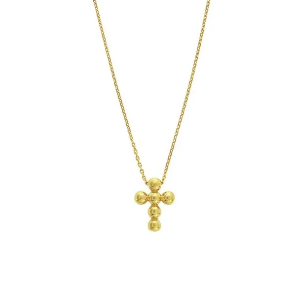 14K Yellow Gold Gold Cross Pendant Moore Jewelers Laredo, TX