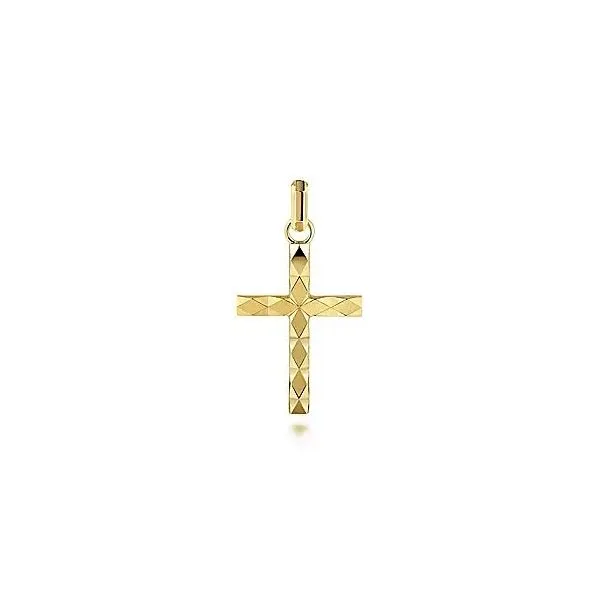 14K Yellow Gold Cross Pendant Moore Jewelers Laredo, TX