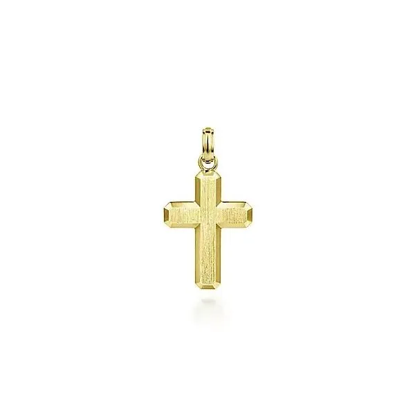 14K Yellow Gold Cross Pendant Moore Jewelers Laredo, TX