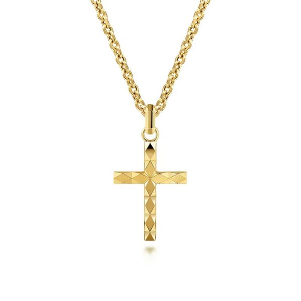 Gold Cross Pendant Moore Jewelers Laredo, TX