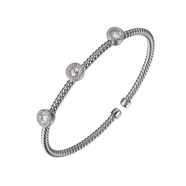 18K Plated Sterling Silver Bangle Moore Jewelers Laredo, TX