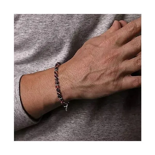 Sterling Silver Beaded Bracelet Image 2 Moore Jewelers Laredo, TX