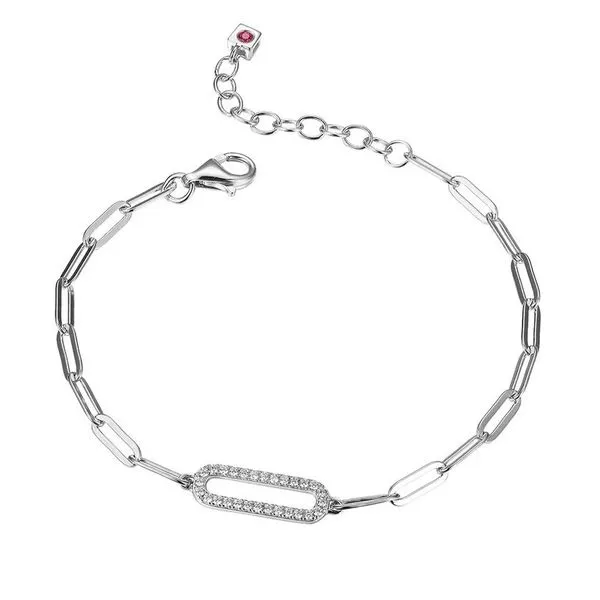 Sterling Silver Paperclip Bracelet Moore Jewelers Laredo, TX