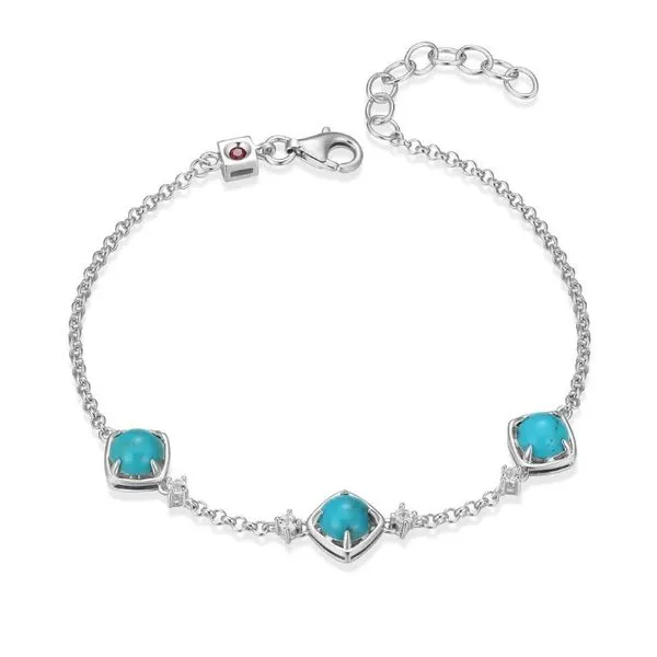 Sterling Silver Station Bracelet Moore Jewelers Laredo, TX
